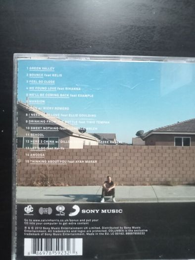Calvin Harris - 18 Months CD