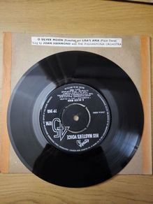 Joan Hammond O Silver Moon Rusalka Lisa's Aria Pique Dame 7 inch Single HMV 7P 243