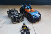Fisher-Price Imaginext DC Super Friends Batmobile x 2