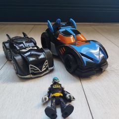 Fisher-Price Imaginext DC Super Friends Batmobile x 2