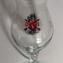 Duvel half pint Belgian beer glass Image 5