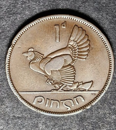 Ireland 1941 Penny 1d coin
