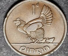 Ireland 1941 Penny 1d coin