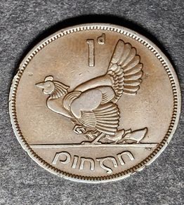 Ireland 1941 Penny 1d coin