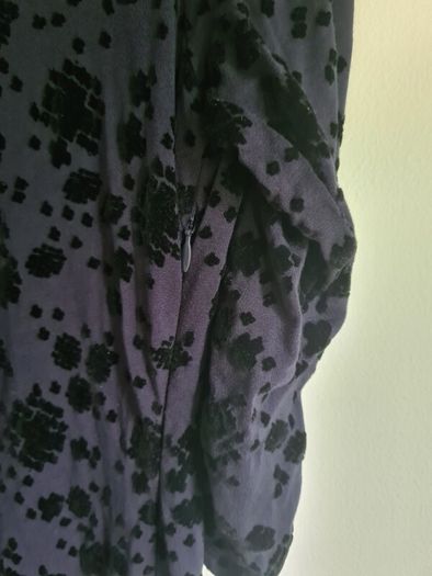Monsoon half sleeve dress midi navy floral Size UK 14 EU 42  Brand new BNWT RRP 90euro
