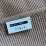 Noisy May ribbed knit taupe top M Image 3