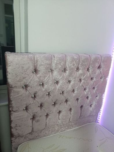 Single bed with mattress