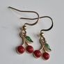 Cherry earring gold Image 2