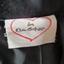 Vintage 1980s avant garde black blazer 1940s style red buttonholes M 10 12 Made in England for Miss Selfridge Image 9