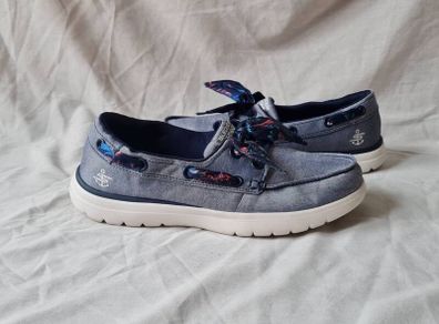 skechers slip ons Goga mat Size 7 eu 40 in excellent condition