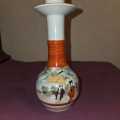 Unique Hand Painted Chinese Candle Holder
