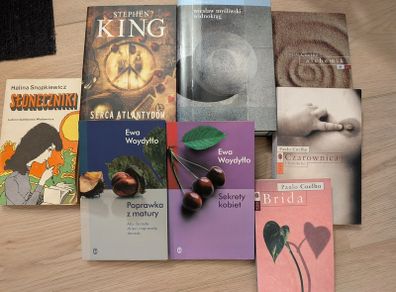 8 books - Polish language
