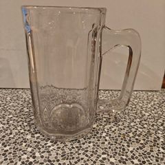 Vintage British George VI 10 sided pint beer tankard GR 61 mark