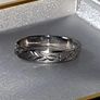 Hallmarked Silver Wedding Ring Image 8