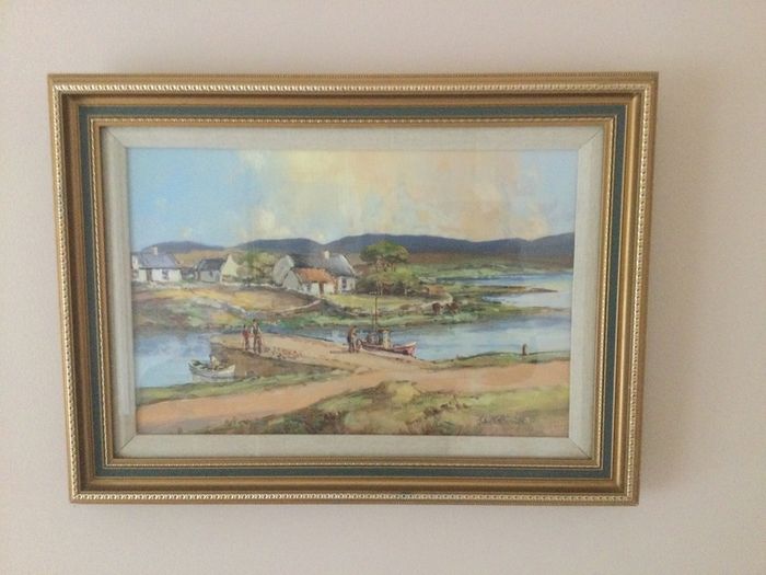 Art - Original Oil on Canvas ( John T. Bannon) ( Reduced)