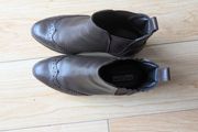 Leather boot