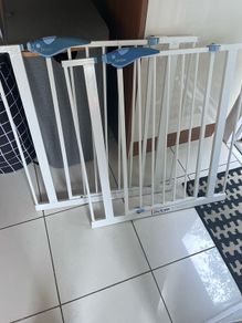 Pair of Lindam baby stair gates