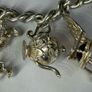 Heavy (2.4oz of Pure Silver) 925 Charm Bracelet Image 2