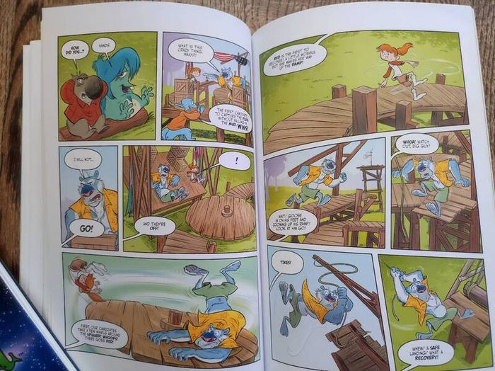 Red's Planet Comic Book 1 & 2 by Eddie Pittman, Age 8+