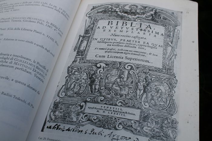 Bibbie a Bergamo edizioni dal XV al XVII secolo