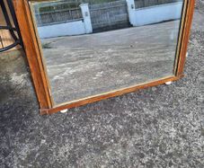 Heavy antique mirror
