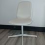 White Swivel Office Chair Image 3