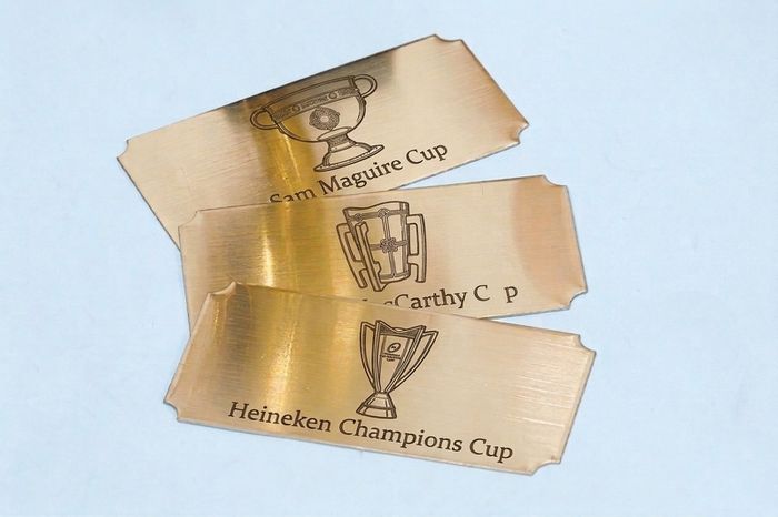 Personally laser engrave name plates