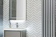 Finchley Bianco Carrara Marble Mosaic 32x37cm - Clearance Tile