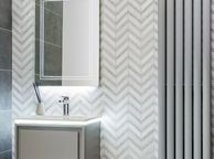 main image for ad Finchley Bianco Carrara Marble Mosaic 32x37cm - Clearance Tile