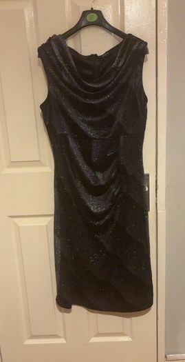 Klass Black Sparkling Dress size 12