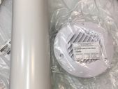 100 mm Exterior Fan Grille and Duct Kit 4 inch