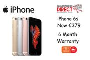 Apple iPhone 6s Silver, Rose Gold &amp; Space Gray - 16GB - Unlocked - Warranty