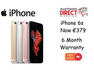 main image for ad Apple iPhone 6s Silver, Rose Gold &amp; Space Gray - 16GB - Unlocked - Warranty