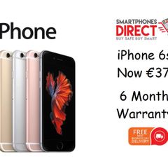 Apple iPhone 6s Silver, Rose Gold & Space Gray - 16GB - Unlocked - Warranty