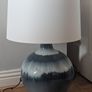 navy and white lamp only used for a few weeks Image 3