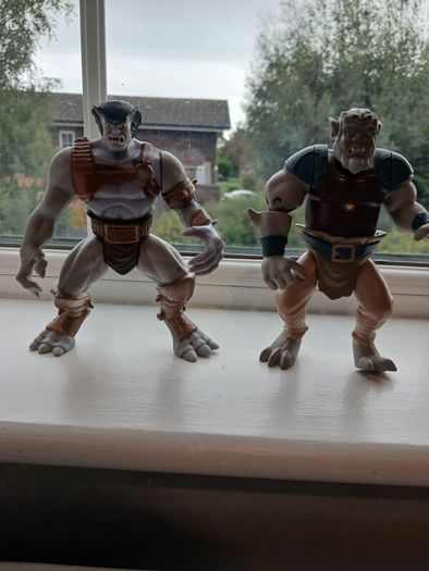Vintage Gargoyles Figures x 2