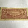 Rare Banknote - World War 2 - 1942 Burma/ Japanese Occupation Ten Rupees Image 2