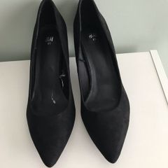 New: H&M Black Suede Stiletto (UK 7)
