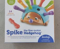 Spike the fine motor hedgehog