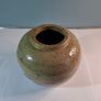 Antique Qing Chinese Pottery Glazed Ginger Jar Image 2