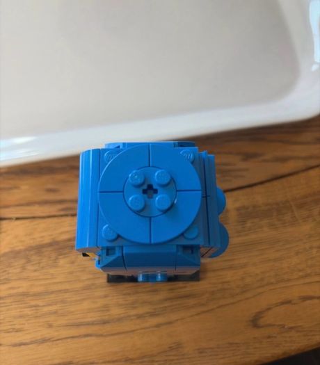 lego Benny brickhead rare