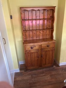 pine cabinet
