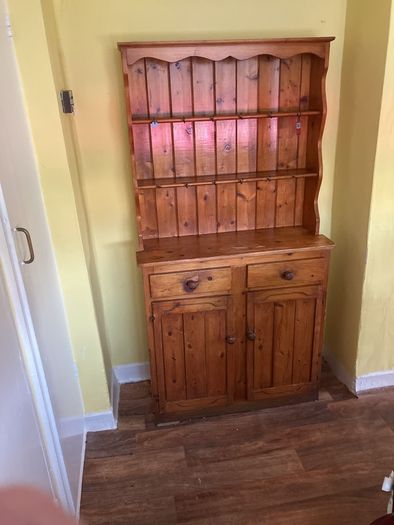 pine cabinet