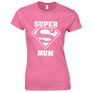 SUPERMUM Ladies Fitted T-Shirt - Super Mum Inspired Mothers Day Present Image 2
