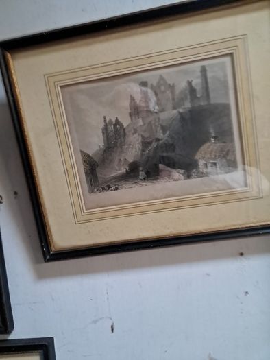 4 old irish prints