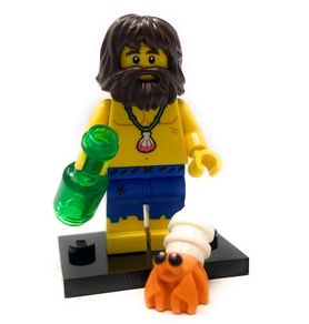 Lego SHIPWRECK SURVIVOR Minifigure Lego Series 21 Lego Minifigure