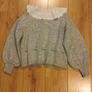 Gorgeous Ladies Cardigan with embroidered collar Size 8 Brand New Image 2