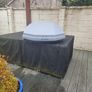 Halfords exodus 420L roofbox grey Image 2