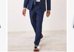 Age 7 boys suit navy 3 piece