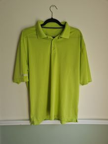 PING golf polo shirt green Size XL extra large 100% polyester